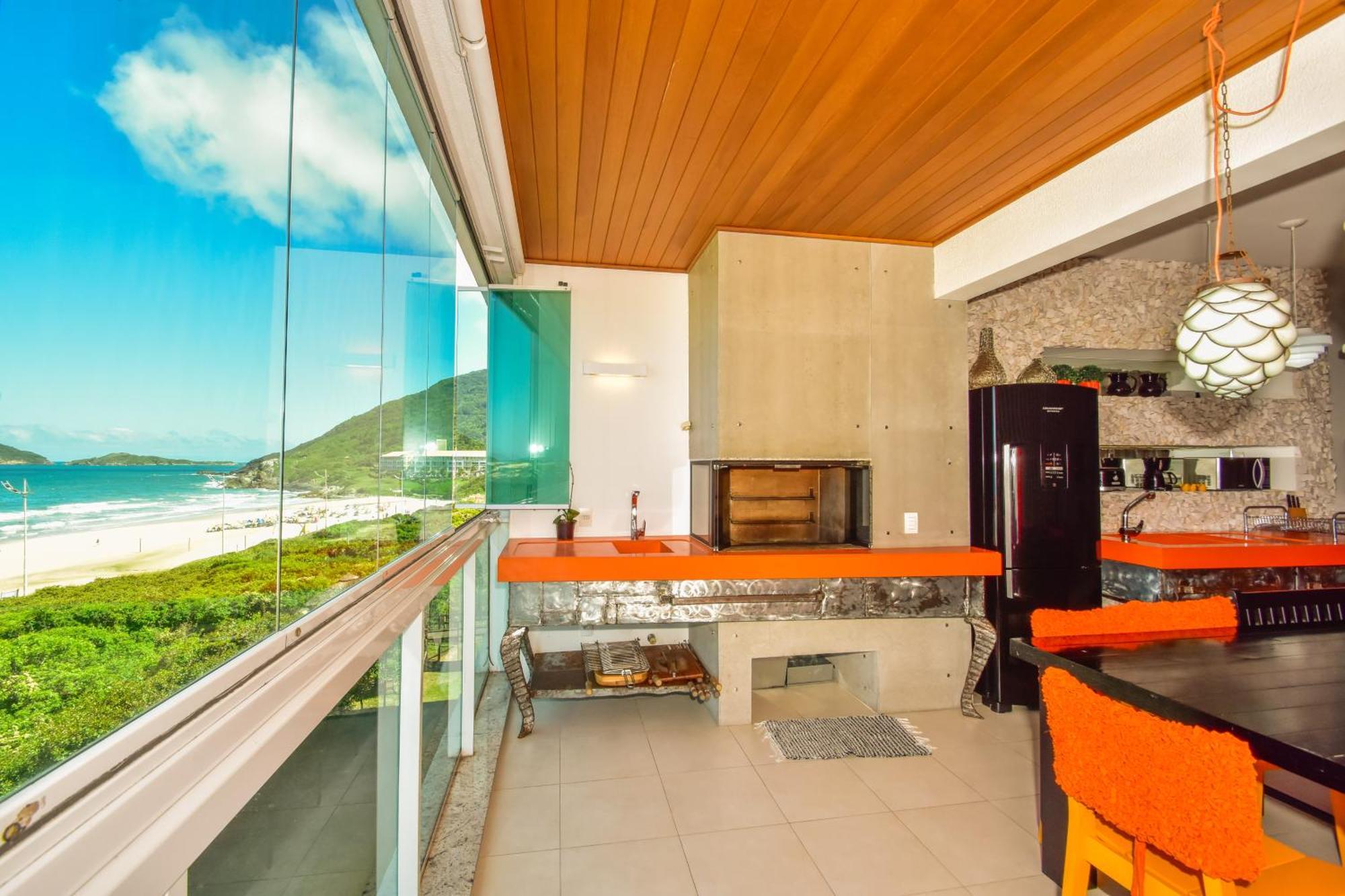 Apartamento Frente Mar Na Praia Do Santinho N880 Florianopolis Exterior photo